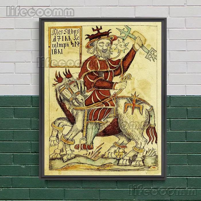 Toile d'Art Mural Scandinave Myenson