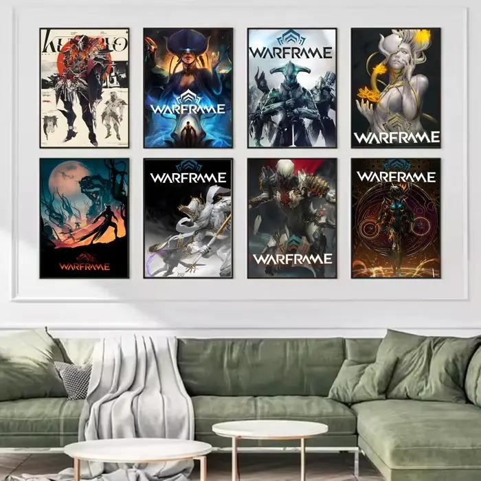 Affiche de jeu vidéo W-Warframe