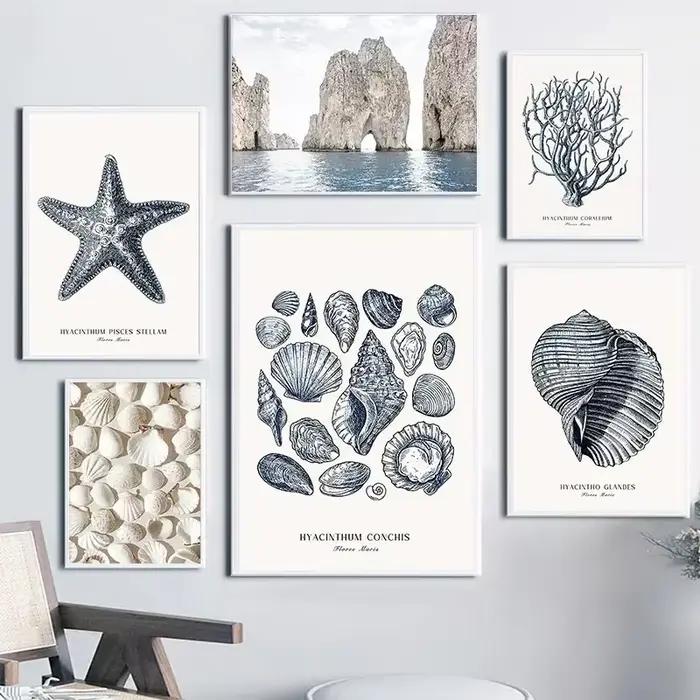 Affiches et impressions de peinture sur toile pour décor de salon