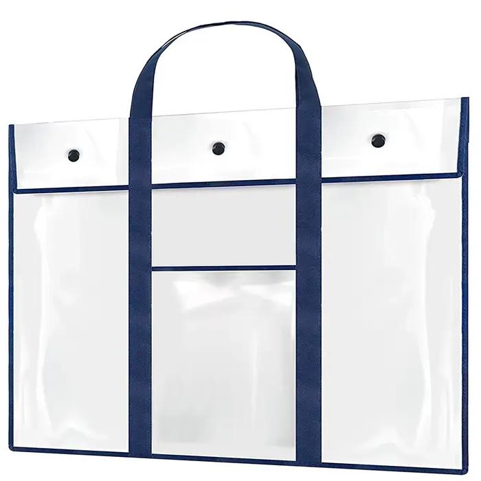 Sac d'affichage en PVC transparent