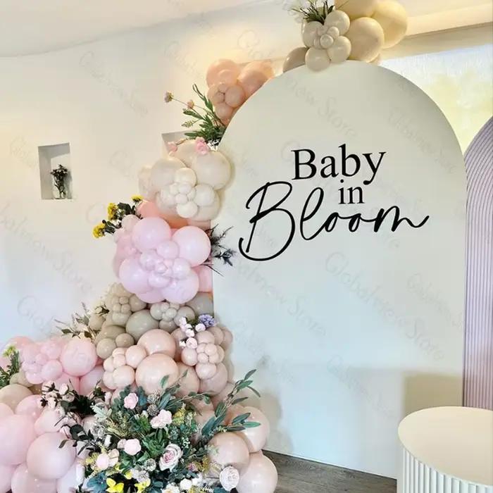 Autocollant en Vinyle en Fleurs pour Bébé