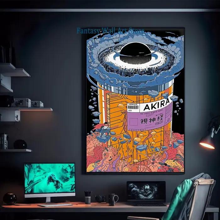 Affiche Manga Page Akira 80s