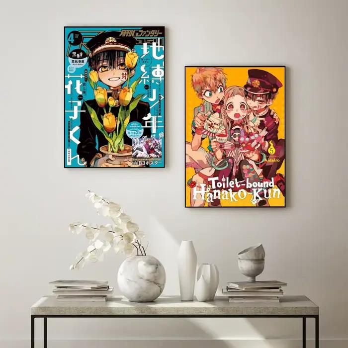 Affiche Hanako-kun liée aux toilettes