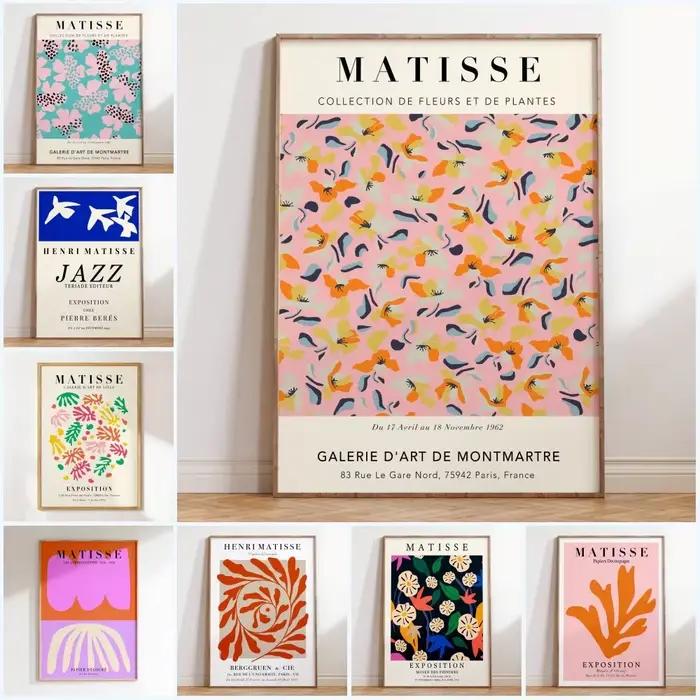 Affiche et imprimés de fleurs abstraites Matisse