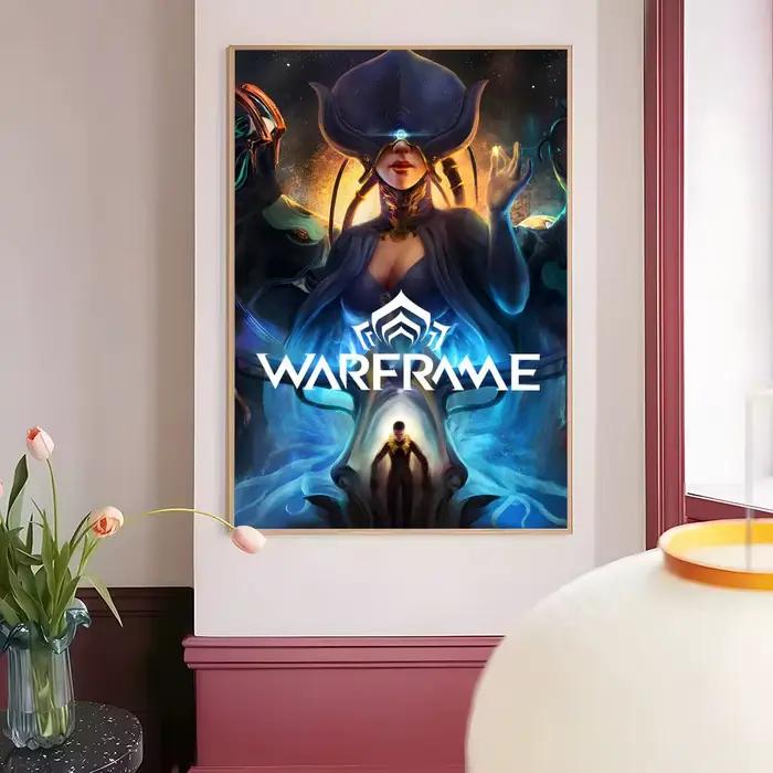 Affiche de jeu vidéo W-Warframe