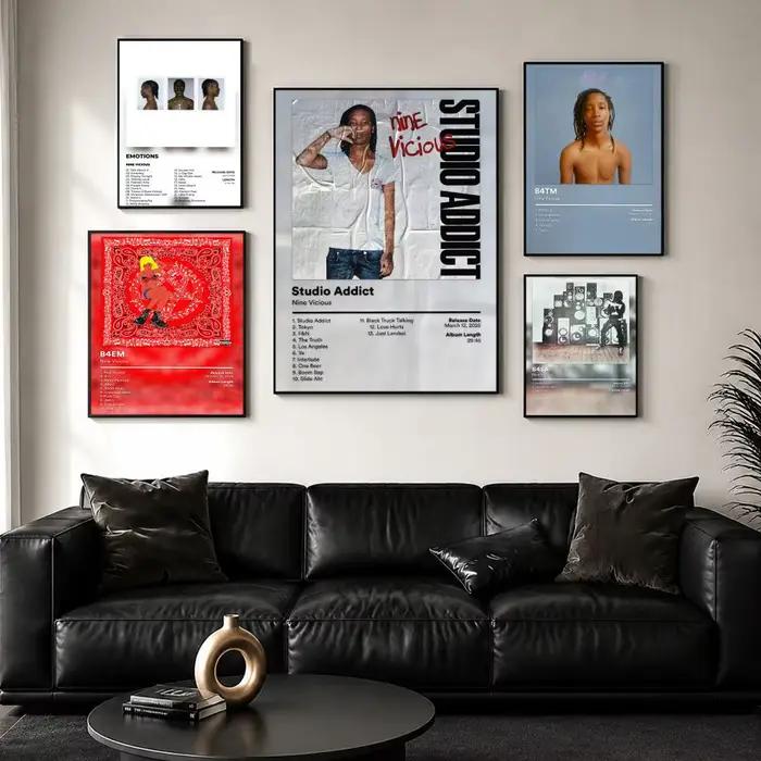 Affiche décorative murale N-Nine Vicious