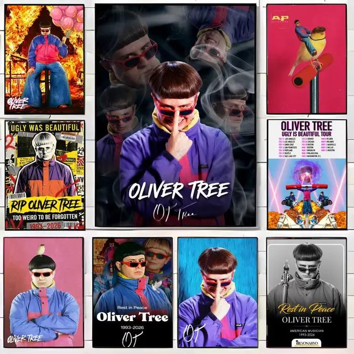 Affiche décorative élégante Singer O-Oliver Tree Ugly is Beautiful