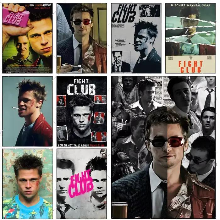 Affiche du film culte F-Fight Club