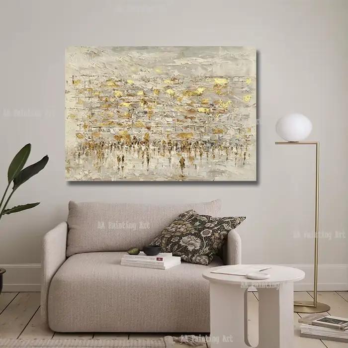 Grande toile d'art de luxe