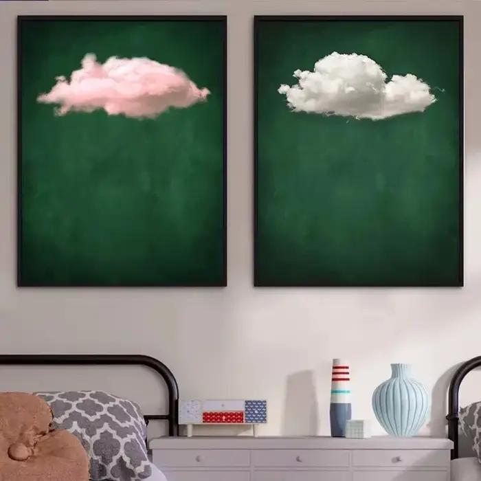 Art mural abstrait moderne