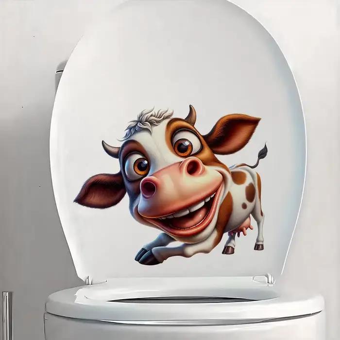 # Autocollants vache amusants