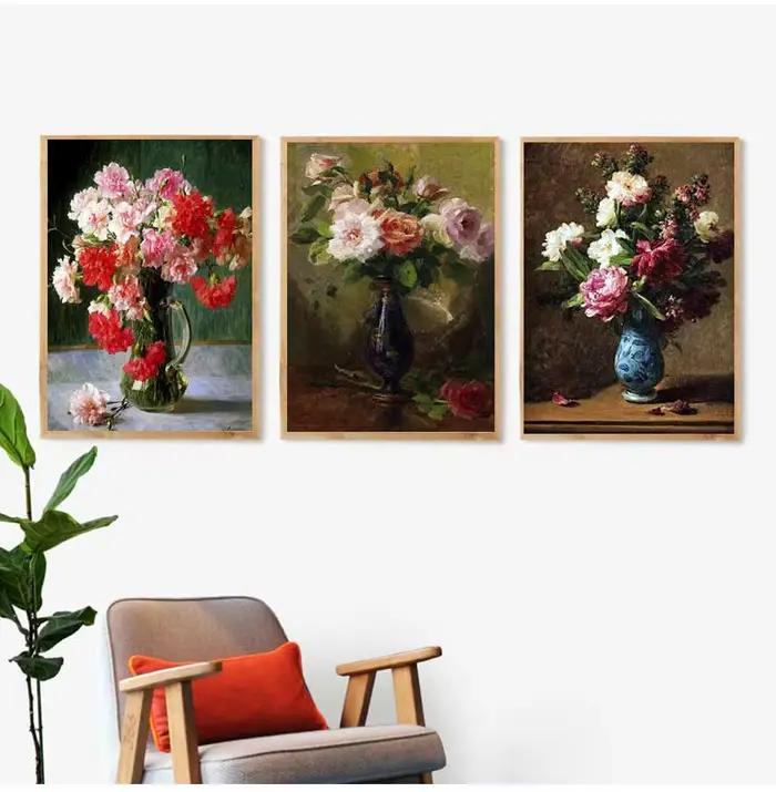 Affiches et impressions sur toile de fleurs et de fruits