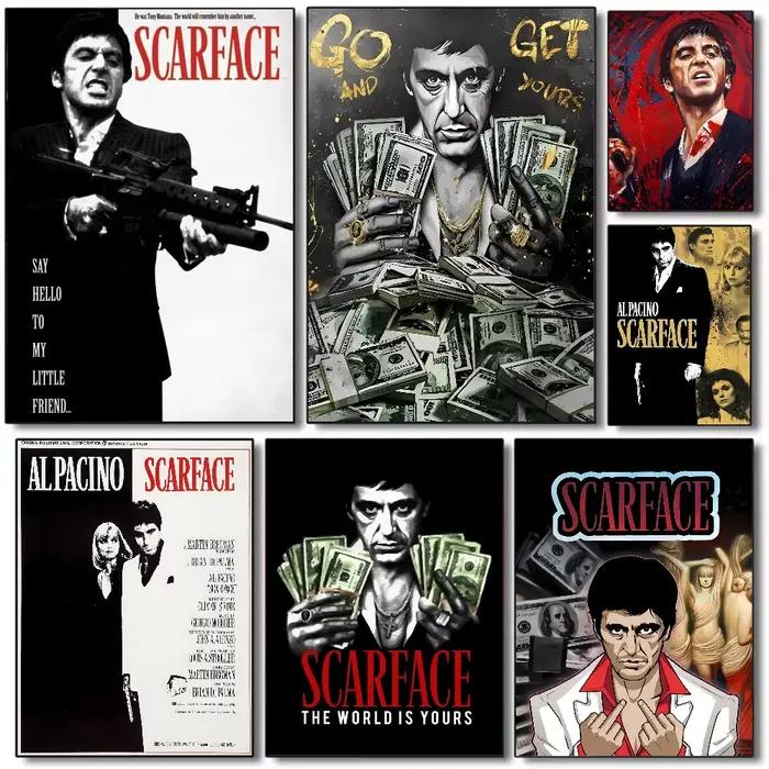 Affiche de film classique Scarface HD