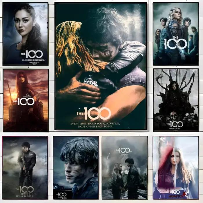 Affiche murale de la série télévisée The 100