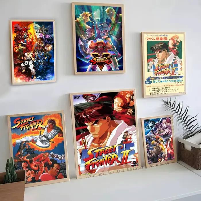 Affiche de jeu vidéo Street Fighter