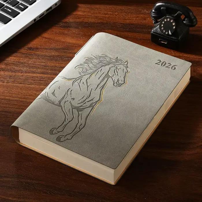 Bloc-notes avec calendrier 365 jours par jour 2026