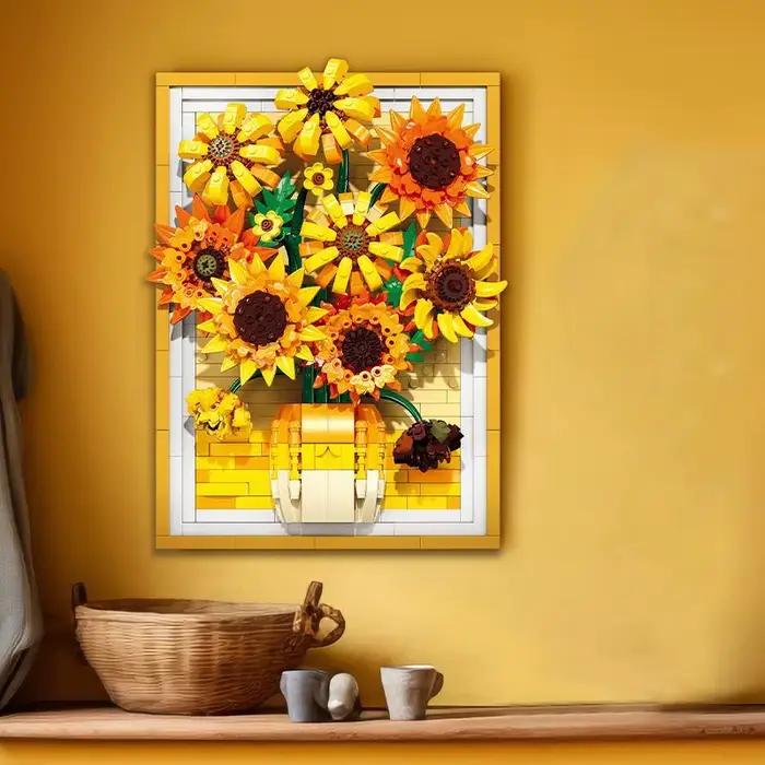 Bouquet de tournesols créatif Van Gogh