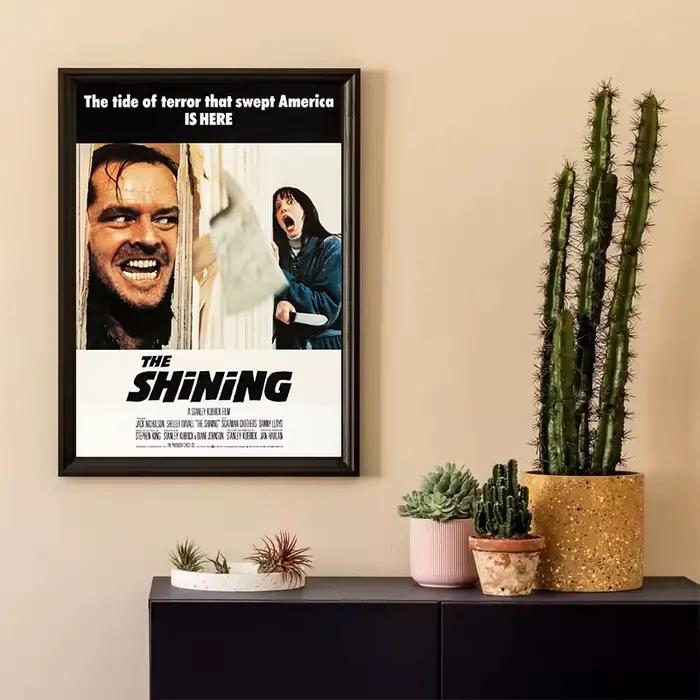 Affiche esthétique du film d'horreur classique T-The-Shining