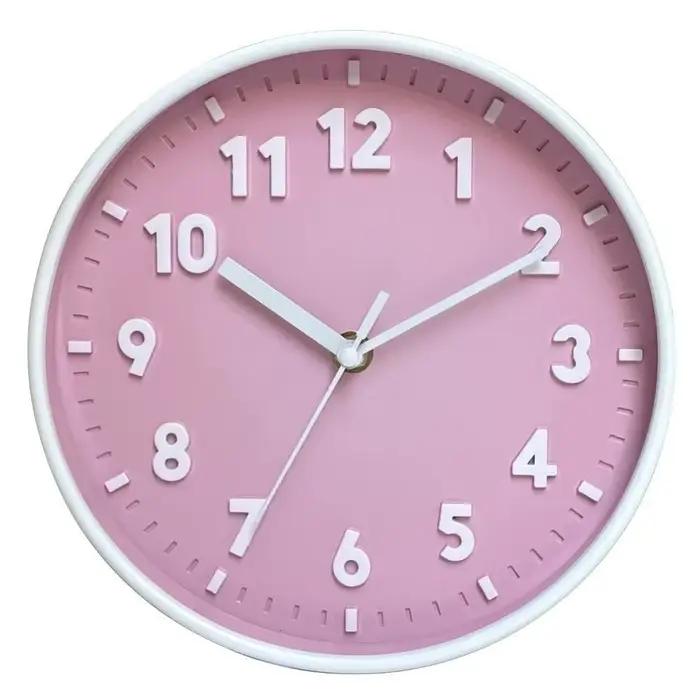 Horloge murale 3D mignonne de 8 pouces