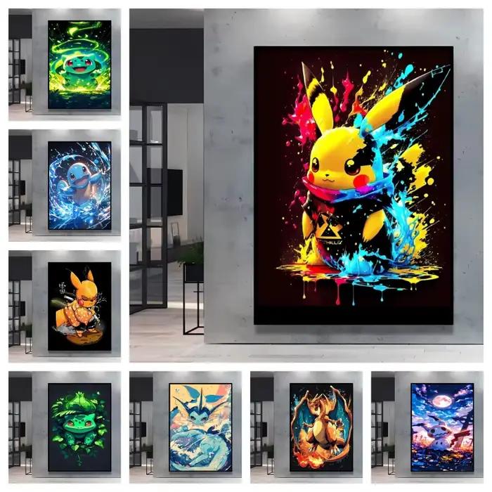 Peintures sur toile d'anime japonais