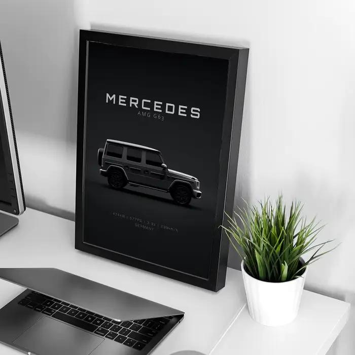 M-Mercedes-B-Benz AMG affiche Album de musique imprime toile liste de piste mur Art photo salon décor à la maison couverture 50X70