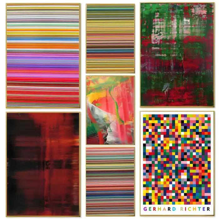 Affiche artistique G-Gerhards R-Richters