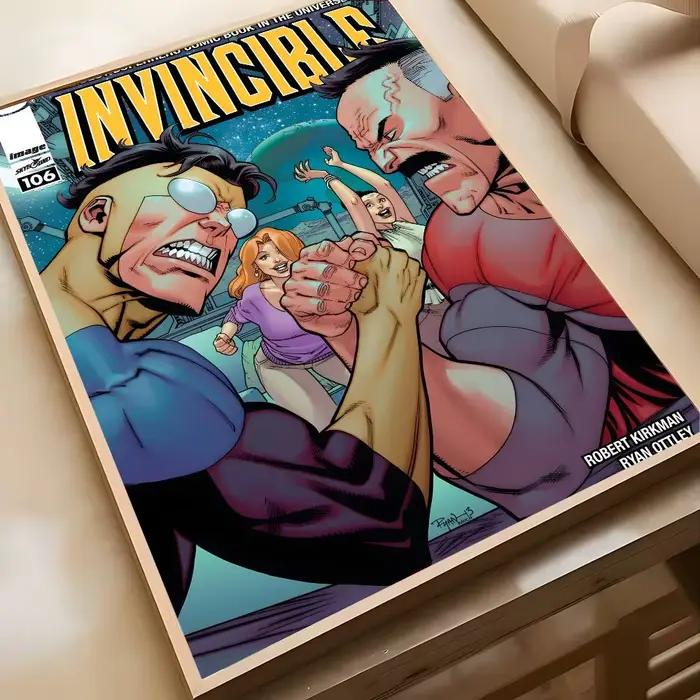 Affiche de bande dessinée i-invincible-mt
