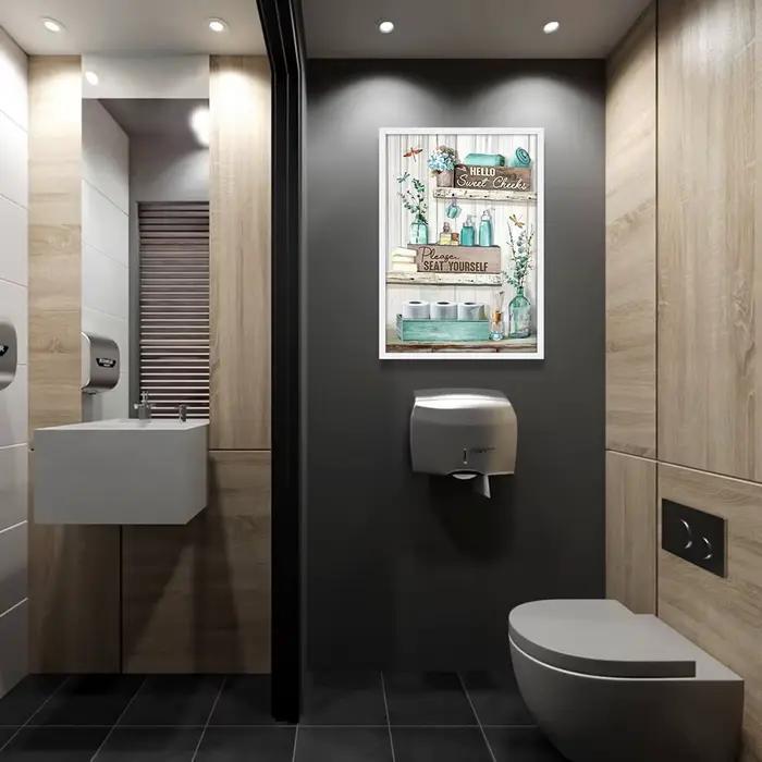 HODecor-Affiche d'art sur toile pour chambre à coucher