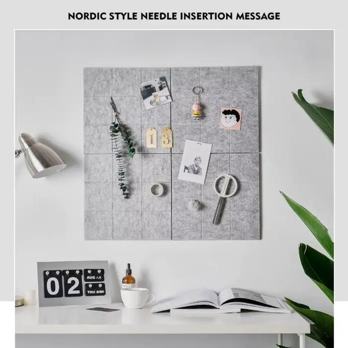 Tableau d'affichage en feutre pour murs