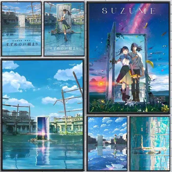 S-suzume No TojimariS – affiche d'art avec impressions