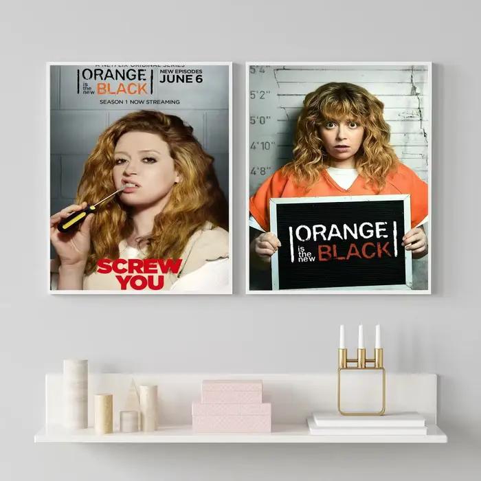 Film classique o-Orange est le nouvel affiche noire polyvalente HD étanche Art mural décor auto-adhésif pour n'importe quel espace cadeau idéal