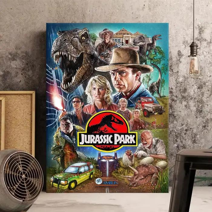 Affiche de film J-Jurassic Park