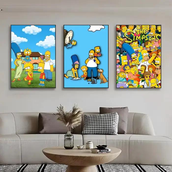 Affiche murale Anime T-The Simpsons