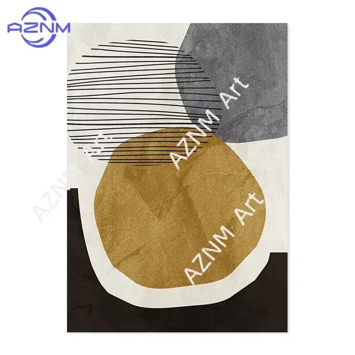 Lot de 1/3 tableaux triptyques minimalistes