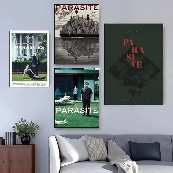 Affiche de films coréens p-parasite HD