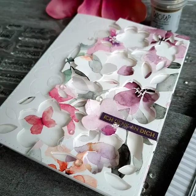 Nouvelles matrices de découpe en métal pour cadre rectangulaire à motif floral, pochoirs pour scrapbooking, cartes photo/papier, matrices de gaufrage DIY