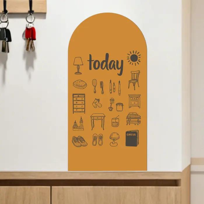 Ensemble d'autocollants muraux pour tableau blanc