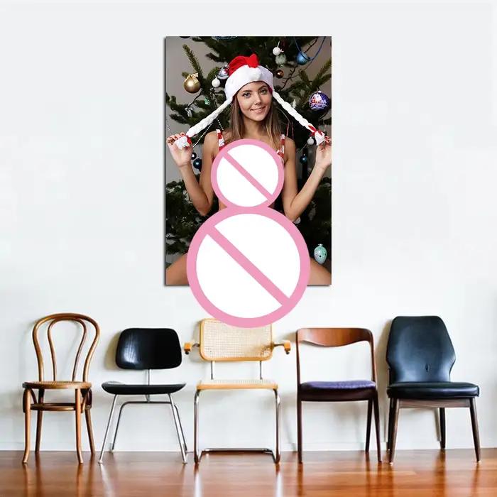 Affiches et impressions murales sur toile pour filles de Noël