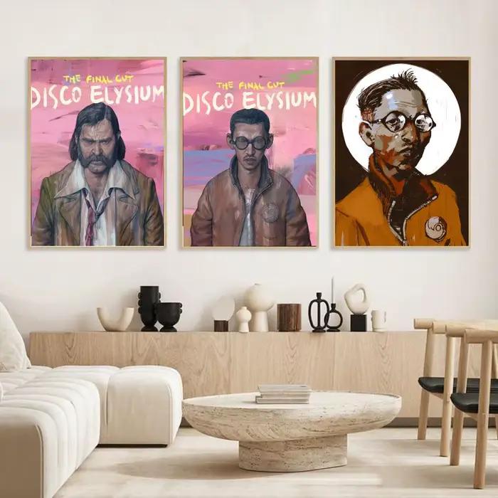 Affiche de jeu vidéo Disco Elysium