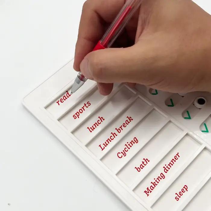 1 tableau de liste de notes pour adultes et enfants