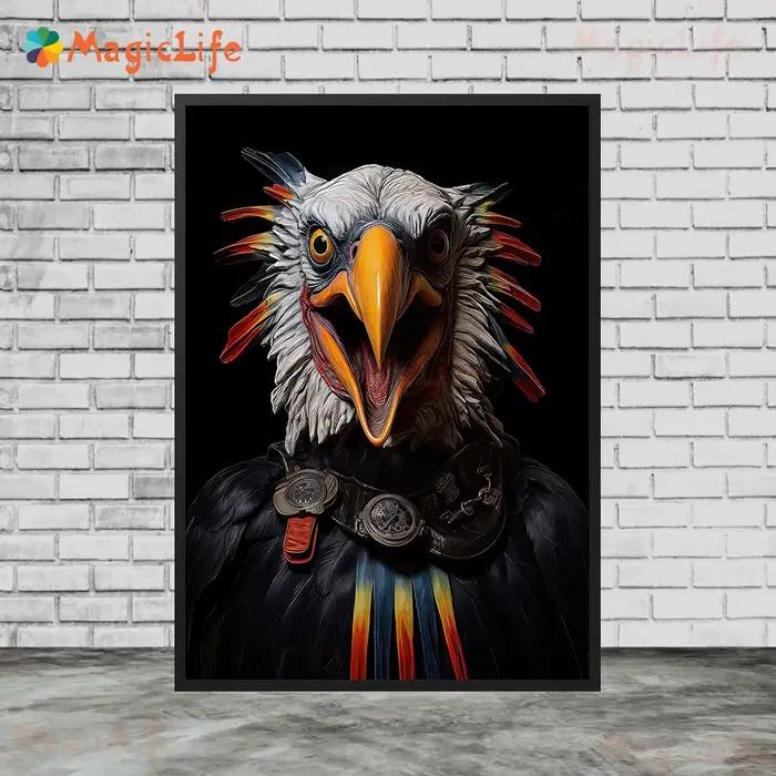 Affiches de Portrait gothique de la Renaissance d'aigle