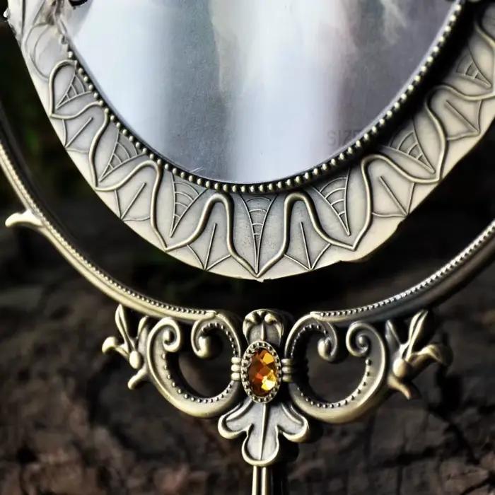 Miroir d'art en verre maquillage salon Style européen Vintage