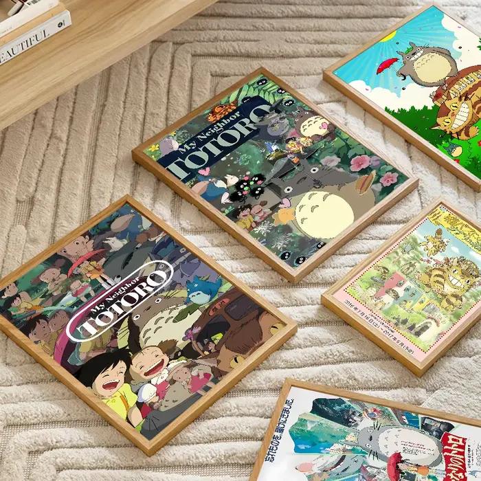 Affiches de dessin animé Studio Ghibli mon voisin t-totoro