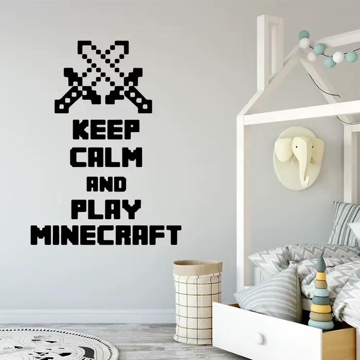 Minecraft Home Decor Stickers