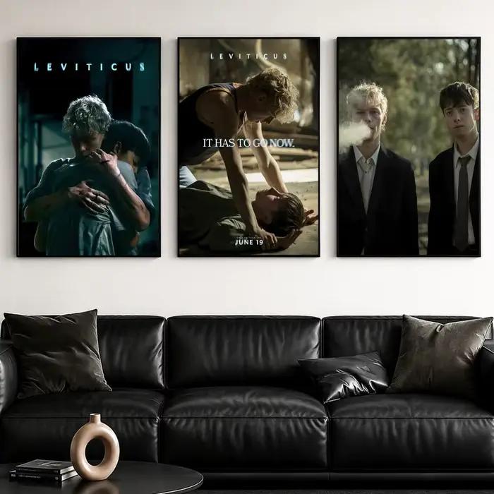 Affiche sur toile de calligraphie et peinture MOvie L-leviticus, décoration murale haut de gamme pour la maison, impression pour salon et chambre à coucher