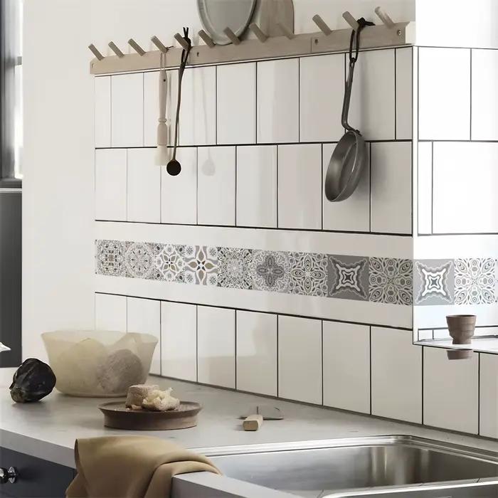 Autocollants muraux décoratifs pour salle de bain