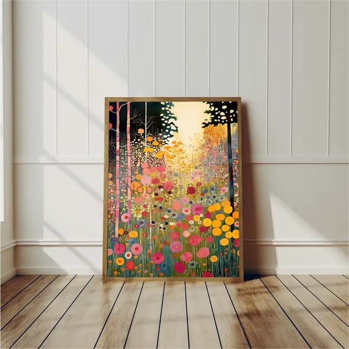 Affiches de jardin de ferme Gustav Klimt