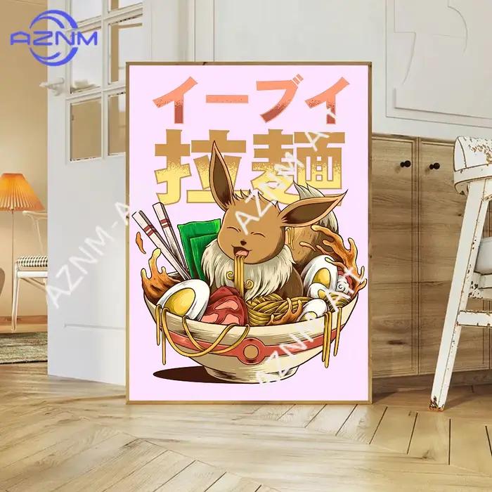 Affiche artistique sur toile Anime P-Pokemon