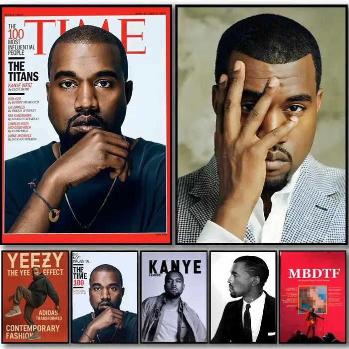 Affiche K-Kanye W-West Y-Ye Rapper