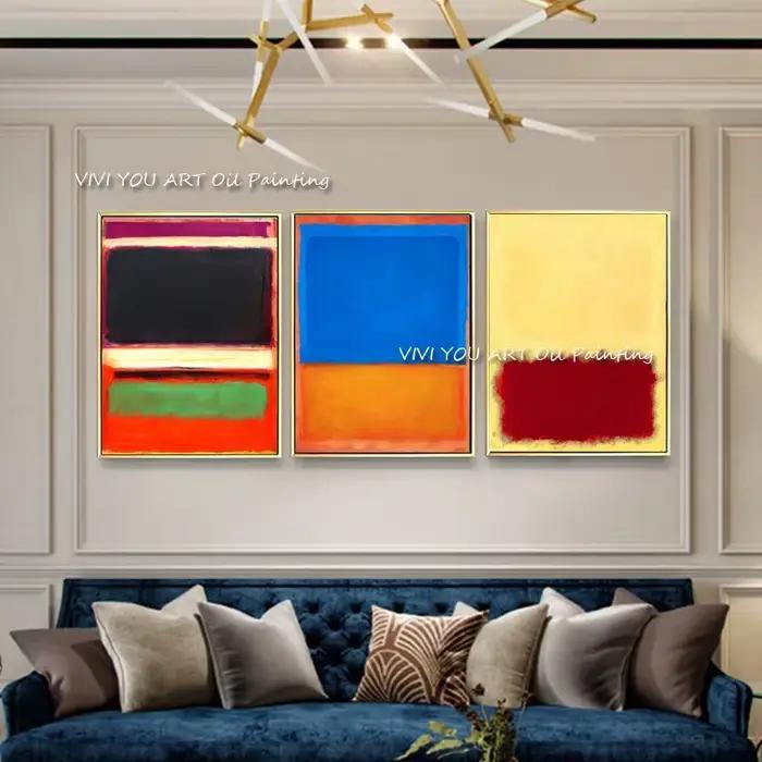 Rothko-Peinture à l'huile sur toile